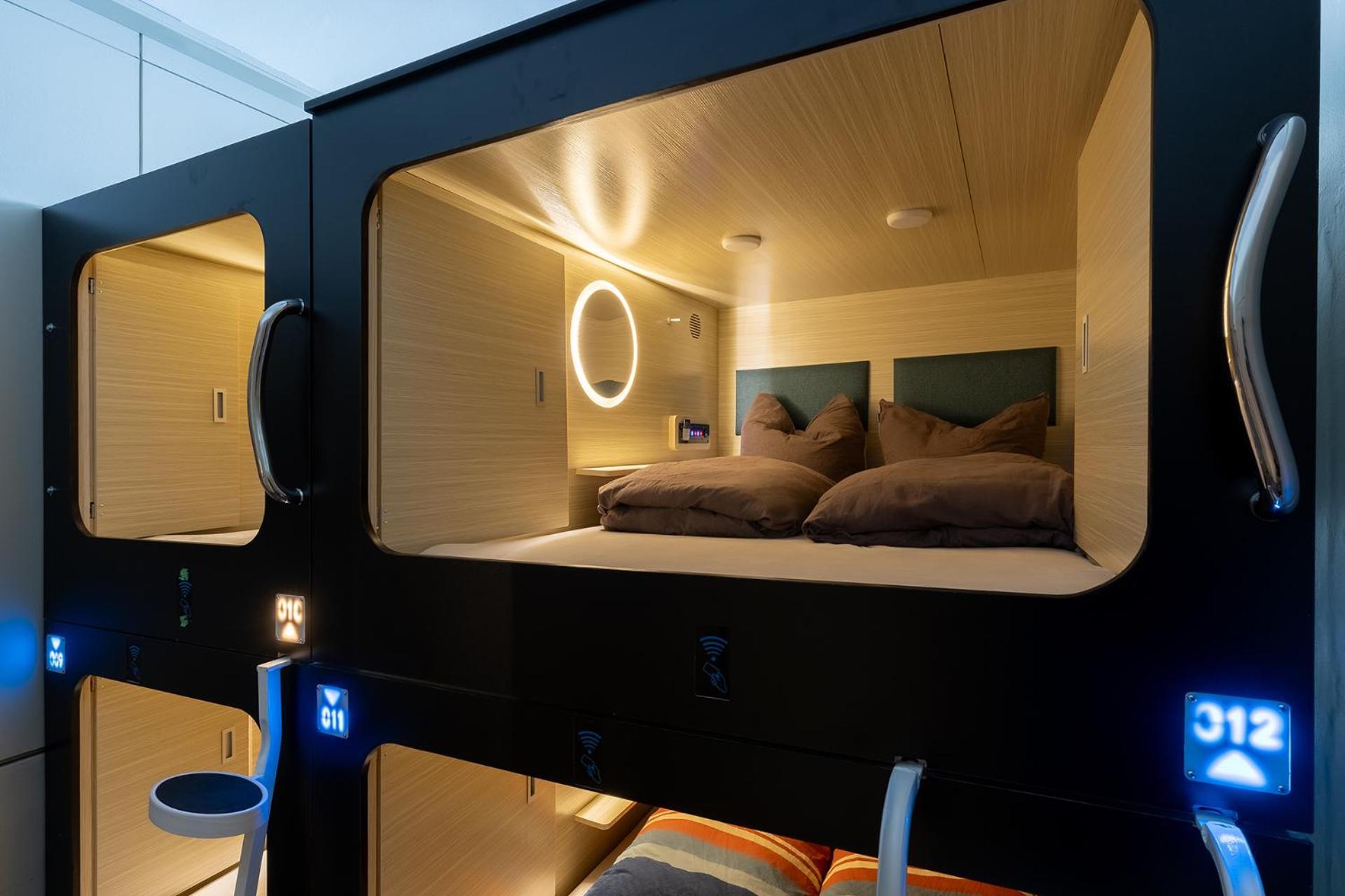Mue Cubes - Capsule Hotel Basilej Exteriér fotografie