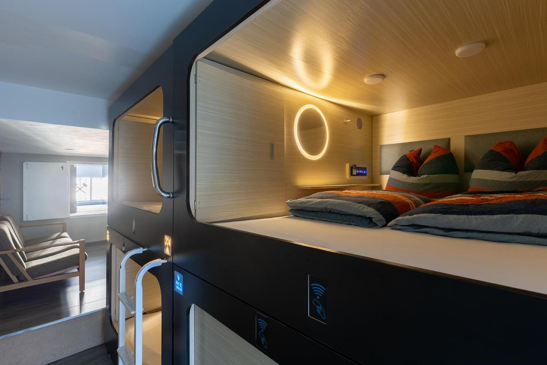 Mue Cubes - Capsule Hotel Basilej Exteriér fotografie