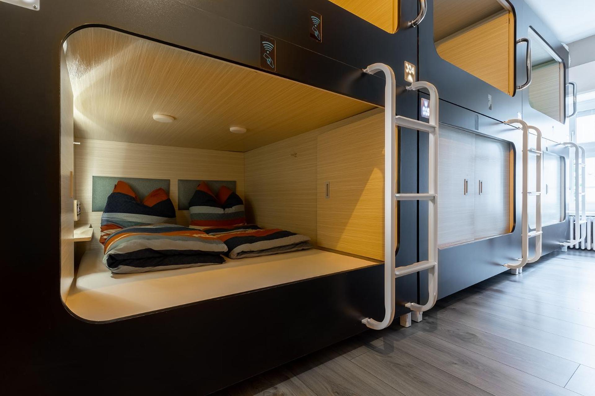 Mue Cubes - Capsule Hotel Basilej Exteriér fotografie